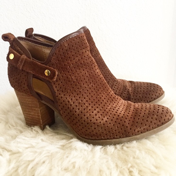 Franco Sarto Shoes - Franco Sarto ‘Dakota’ Suede Ankle Booties